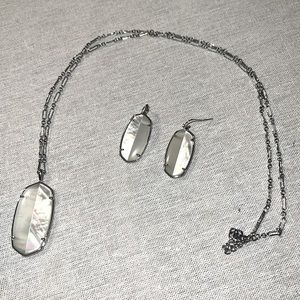 Kendra Scott Sliver Set